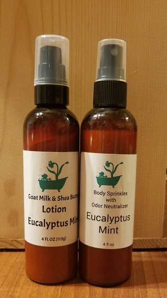 Eucalyptus Mint Body Spray - Daffodil Gems Soaps