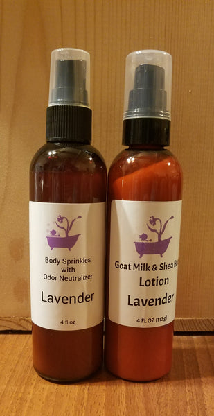 Lavender Body Spray - Daffodil Gems Soaps
